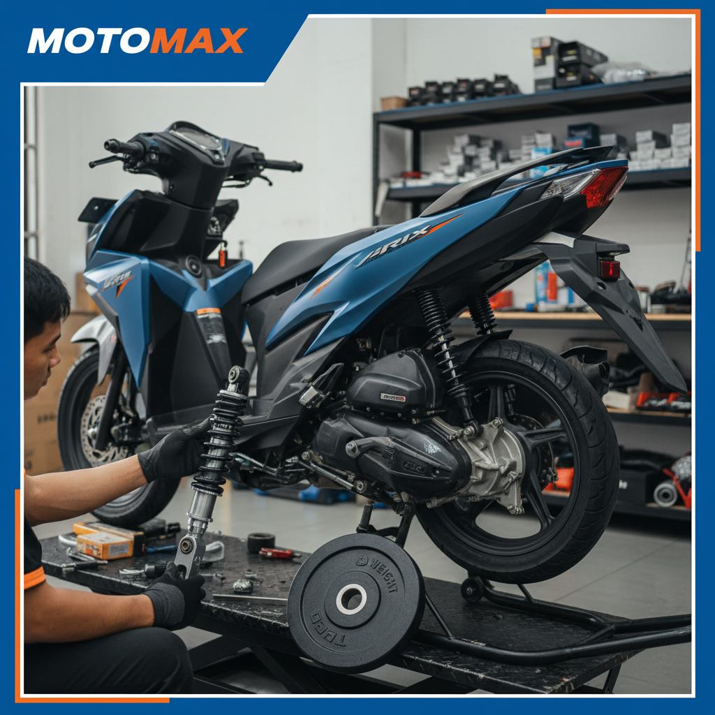 Pengaruh Bobot Pengendara pada Shockbreaker Vario 125