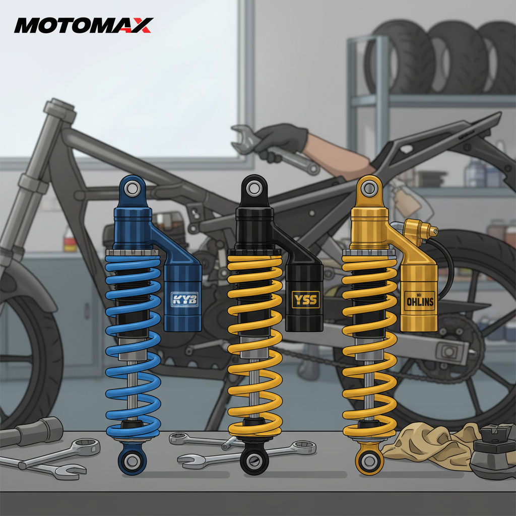 KYB, YSS, atau Ohlins: Shockbreaker Mega Pro Mana Paling Pas?