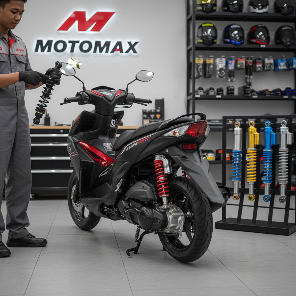 Kelebihan dan Kekurangan Shockbreaker Aftermarket Mio GT