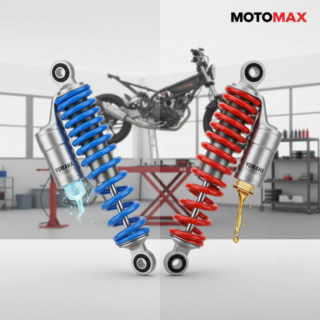 Shockbreaker Gas vs Oli untuk Yamaha Mio J: Mana Paling Pas?