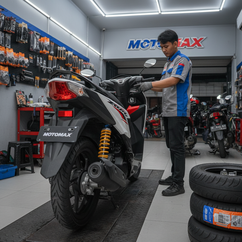 Shockbreaker Vario 110 Optimal: Pengereman Lebih Pakem, Lebih Aman