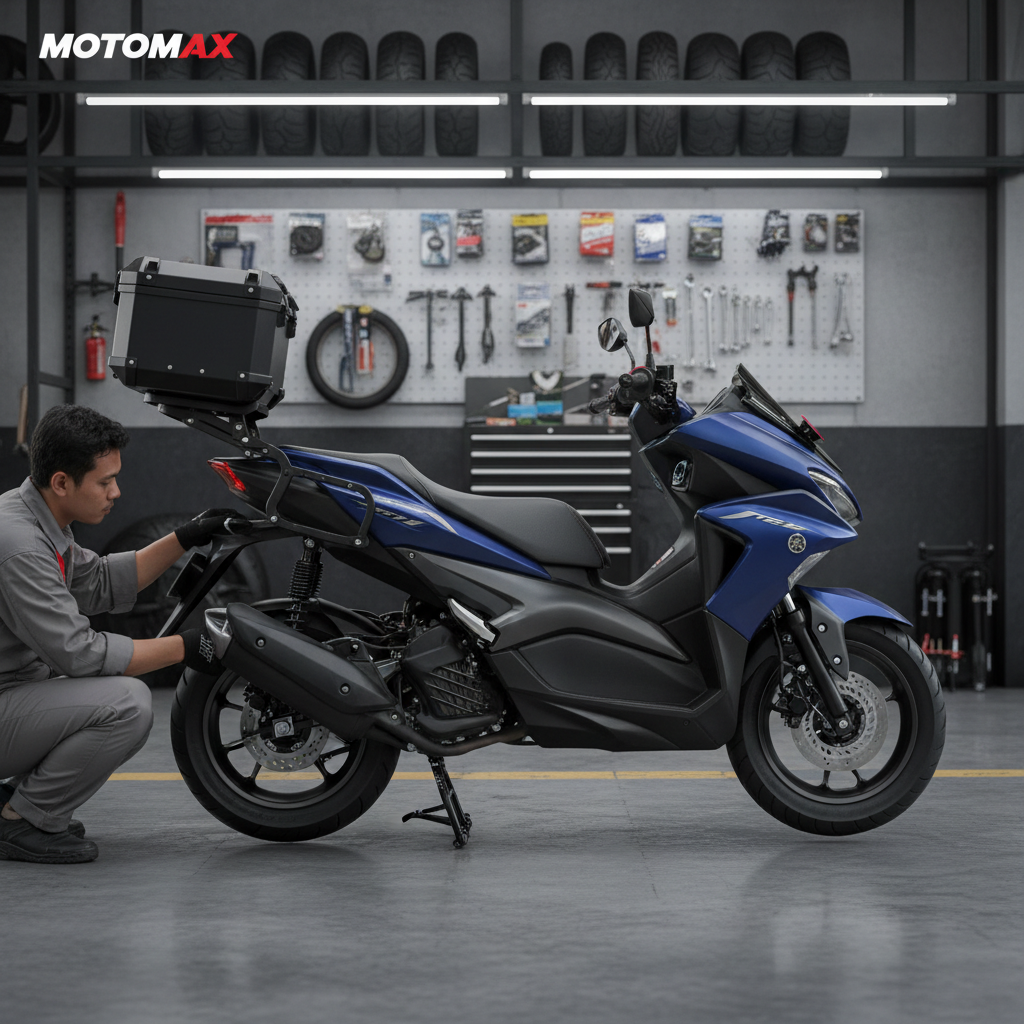 Bracket Box Aerox 155: Amankah Mempengaruhi Stabilitas Berkendara?