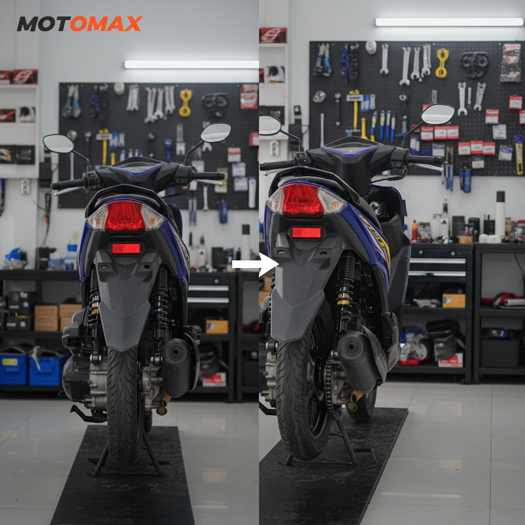 Shockbreaker Mio GT Terlalu Pendek/Panjang: Apa Efeknya ke Handling?