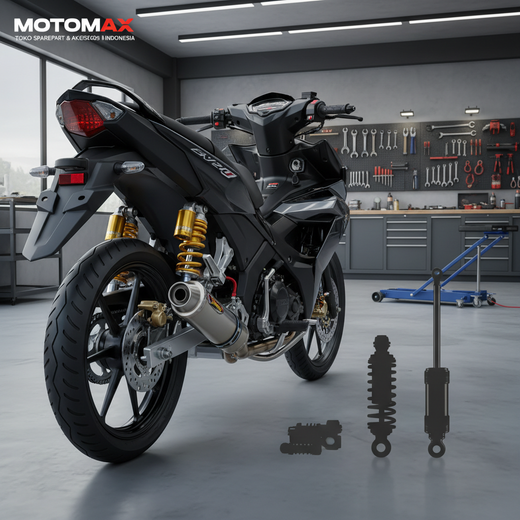Shockbreaker F1Z R Terlalu Pendek/Panjang: Efeknya ke Handling Motor