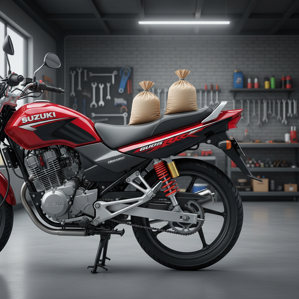 Pengaruh Bobot Pengendara pada Shockbreaker Suzuki Shogun 125R