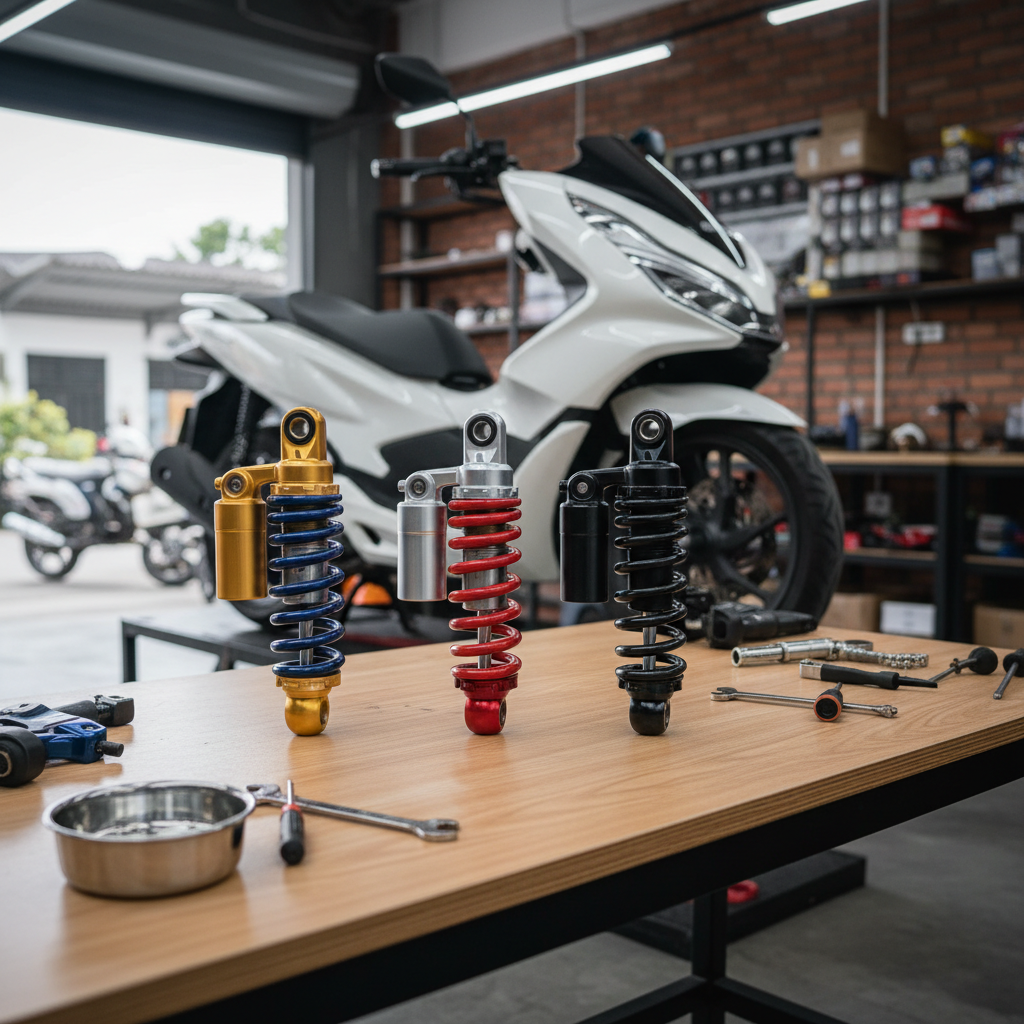Ohlins, YSS, atau Showa: Shockbreaker Honda PCX 160 Mana Paling Worth It?