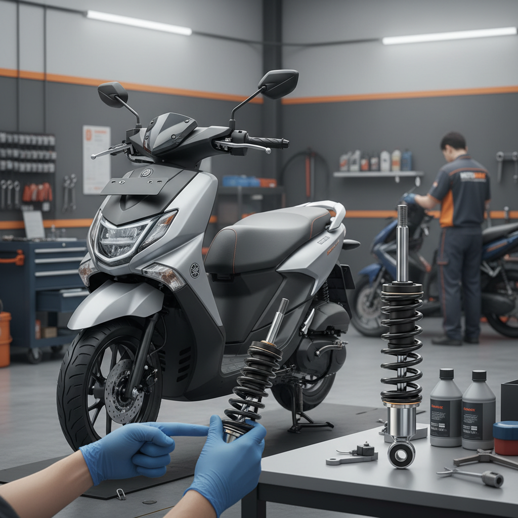 Shockbreaker Yamaha Fazzio Lemah: Pengereman Kurang Pakem, Bahaya Mengintai!