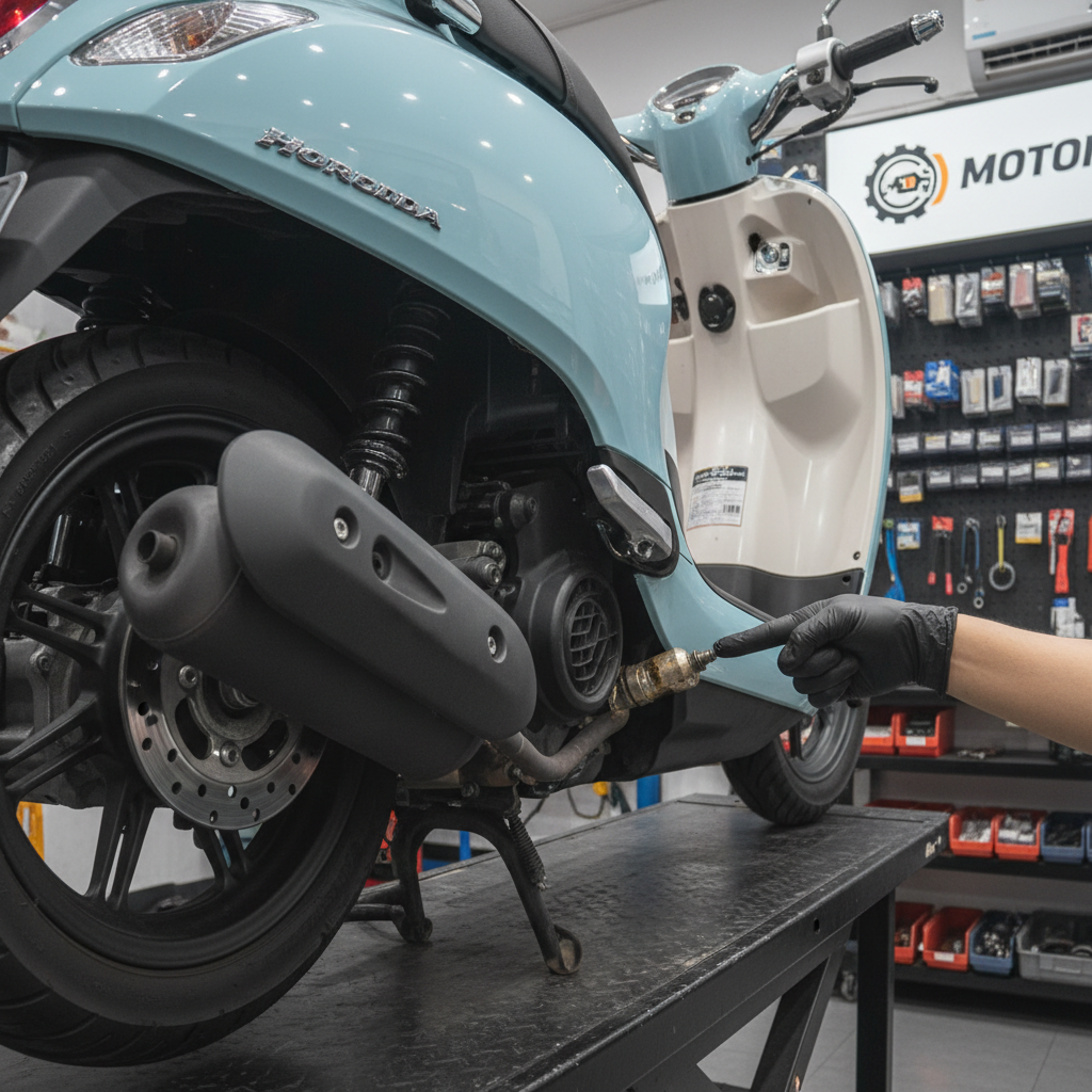 Shockbreaker Honda Scoopy Loyo: Pengereman Kurang Pakem, Bahaya Mengintai!
