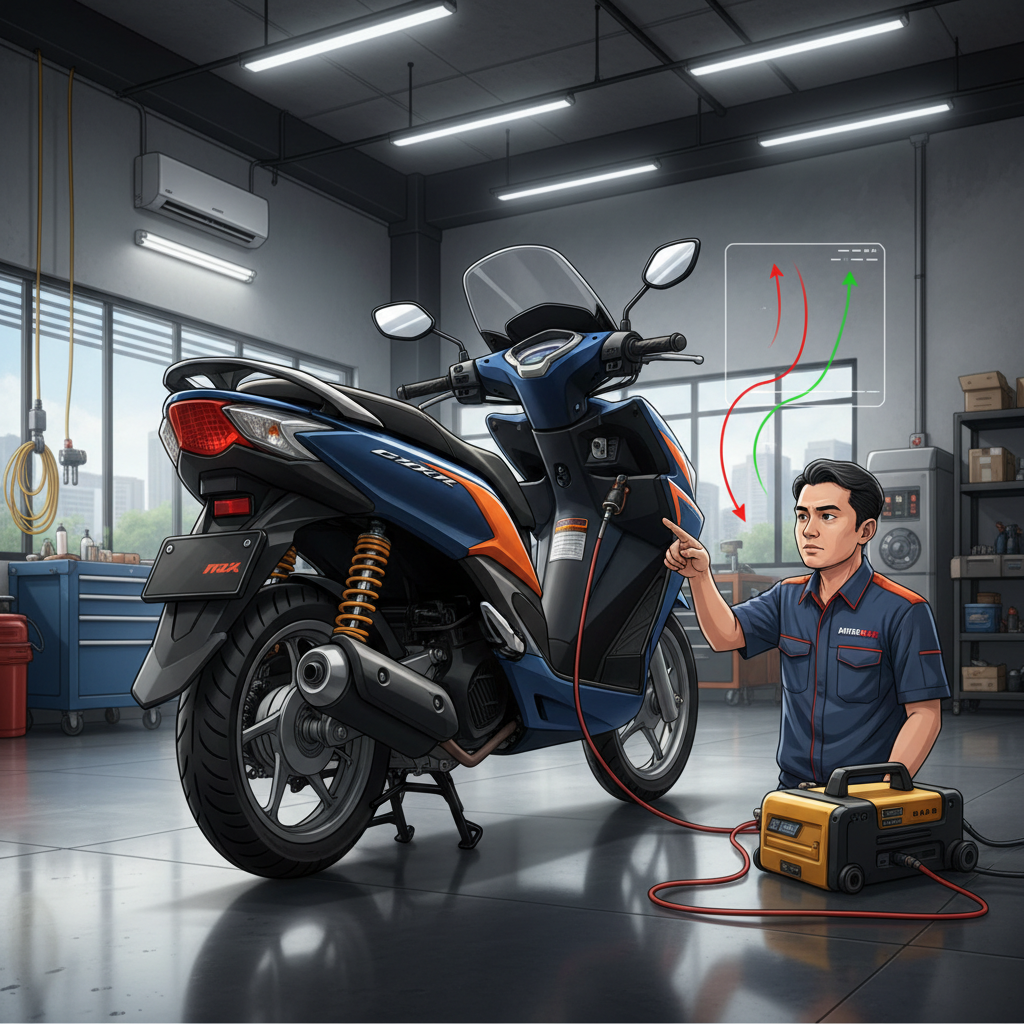 Shockbreaker Honda Spacy Terlalu Pendek atau Panjang: Efeknya ke Handling