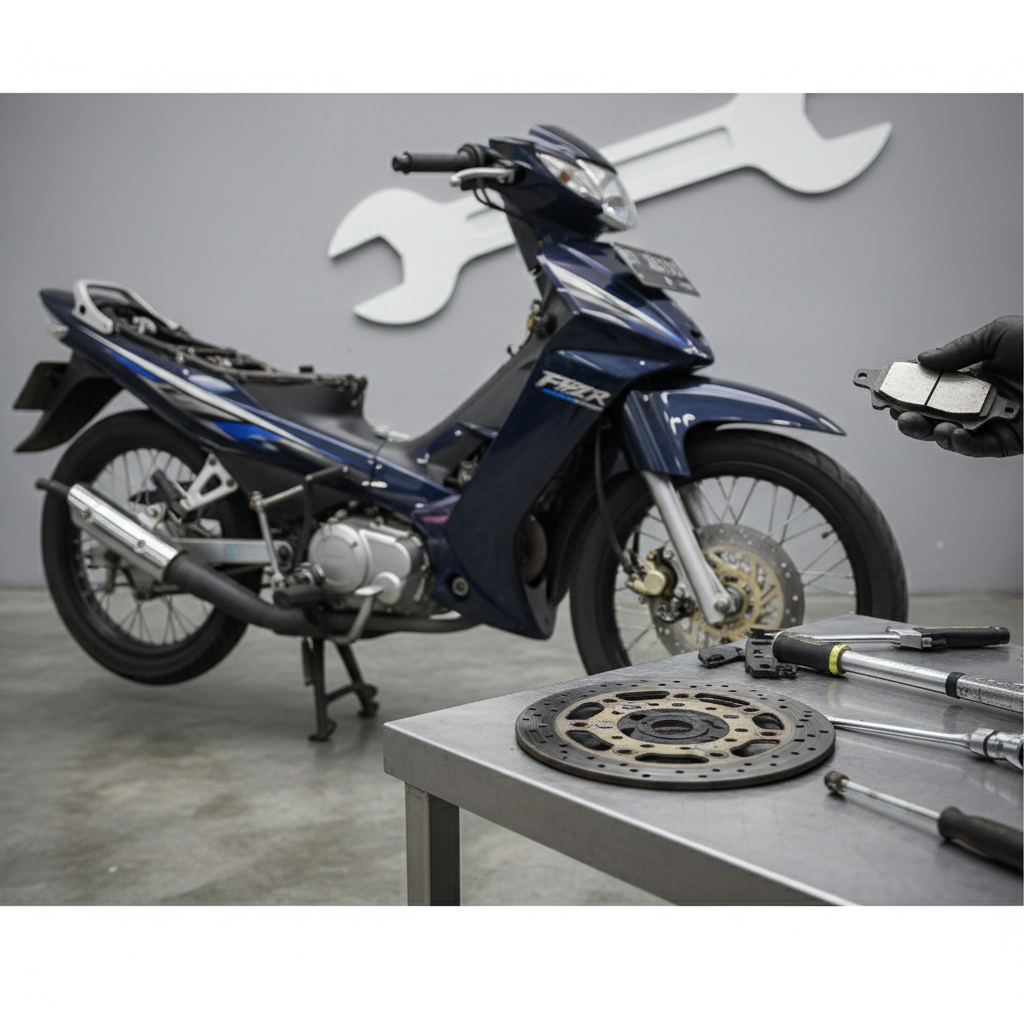 Piringan Cakram F1Z R Aus: Kenali Tanda & Dampaknya ke Rem Motor