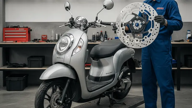 Piringan Cakram Lebih Besar di Scoopy: Keren atau Berisiko?