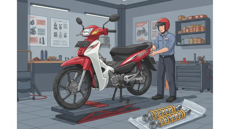 Bahaya Shockbreaker Karisma Tidak Asli: Kenyamanan Hilang, Keselamatan Terancam