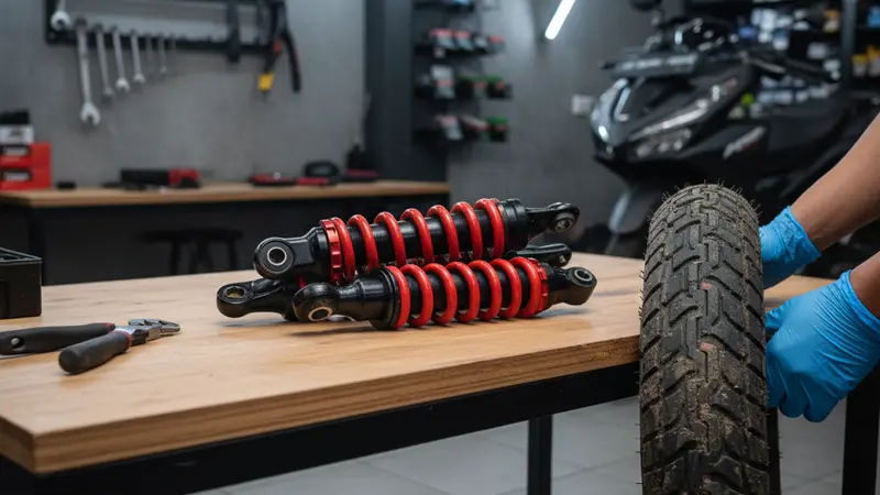 Shockbreaker Vario LED untuk Jalan Bergelombang: Mana Paling Pas?