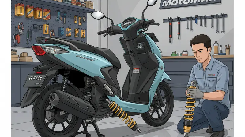 Shockbreaker Fazzio Mleyot Karena Bobot? Ini Solusi Tepatnya
