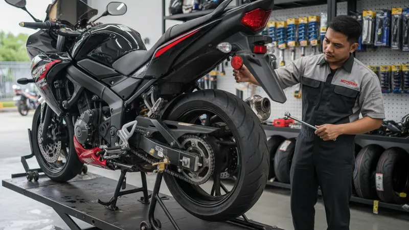 Shockbreaker Thunder Loyo: Pengaruhnya pada Kecepatan & Kendali Motor