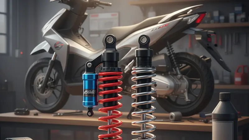 Shockbreaker Gas vs Oli untuk Honda Genio: Pilih Mana Agar Lebih Stabil?