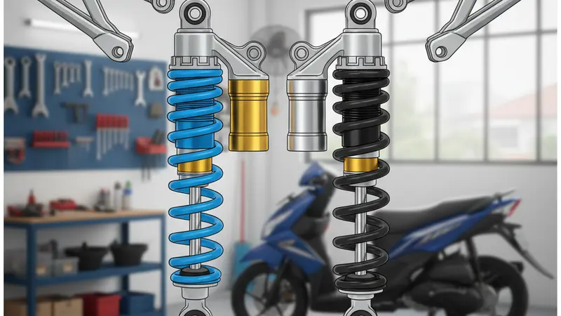 Shockbreaker Yamaha Mio IM3 vs Mio M3: Apa Bedanya dan Mana Lebih Unggul?