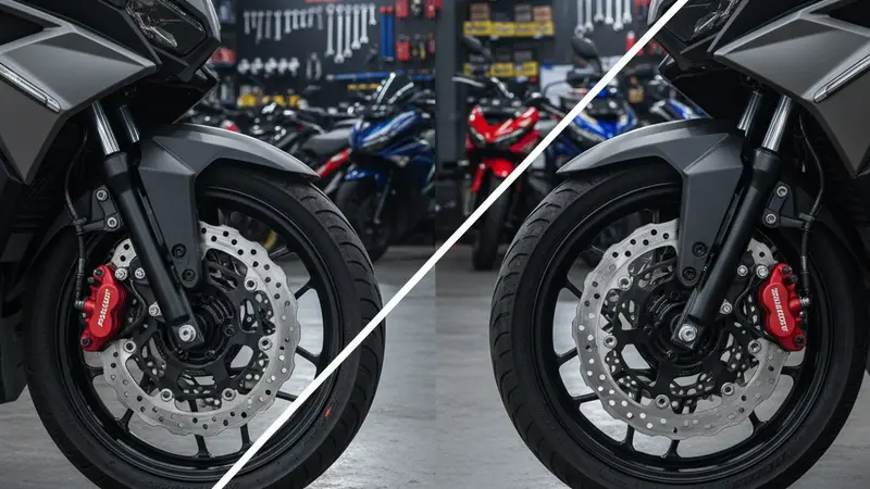 Piringan Cakram ADV 160: Desain Gelombang atau Bulat, Mana Paling Gaya?