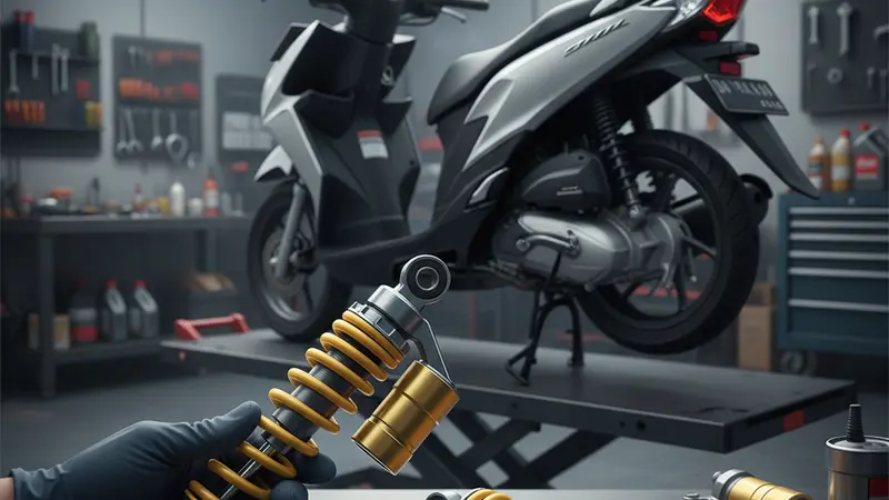 Shockbreaker Honda Spacy Tidak Ori: Bahaya Tersembunyi di Balik Harga Murah