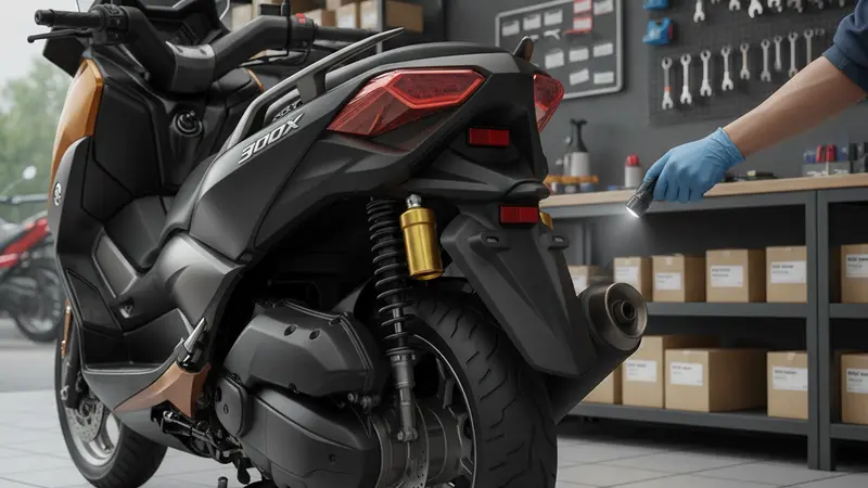Shockbreaker Yamaha X Max 300 Bocor: Kenali Tanda Awal dan Dampaknya