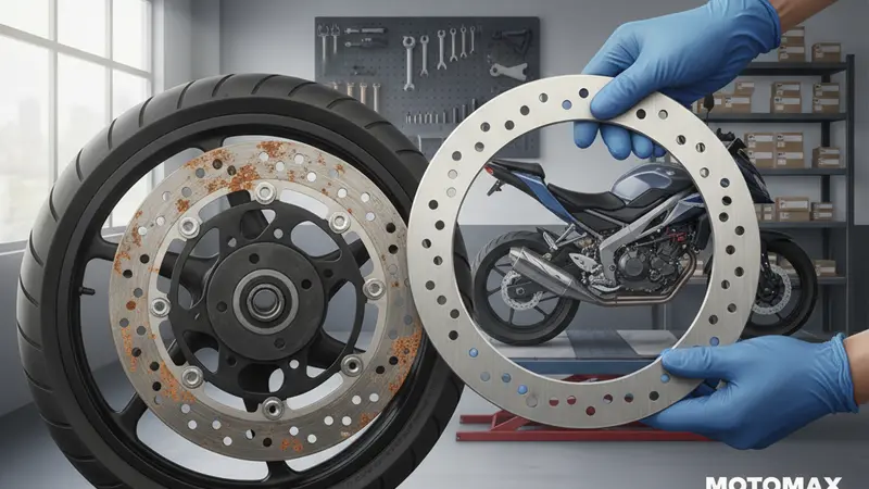 Piringan Cakram F1Z R Berkarat: Efeknya ke Pengereman & Solusinya
