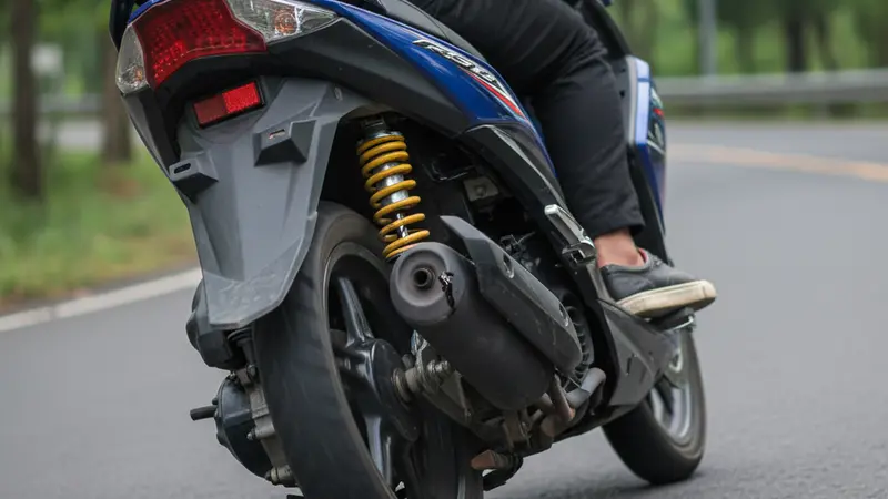 Shockbreaker Mio GT Blong: Bahaya Kecelakaan Mengintai Saat Bermanuver