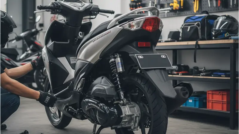 Shockbreaker Yamaha Freego Ambles? Atasi Beban Berlebih Agar Tetap Nyaman