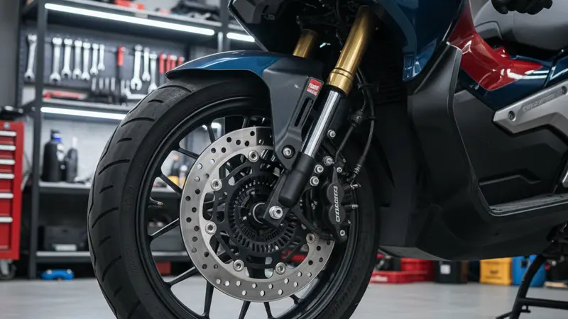 Ukuran Piringan Cakram Honda ADV 150: Seberapa Pengaruh ke Handling Motor?