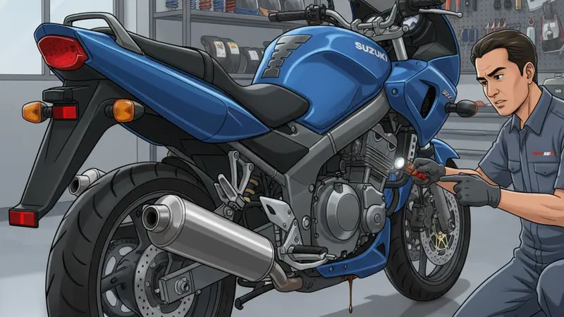 Shockbreaker Mati pada Suzuki Thunder: Bahaya yang Mengintai Pengendara