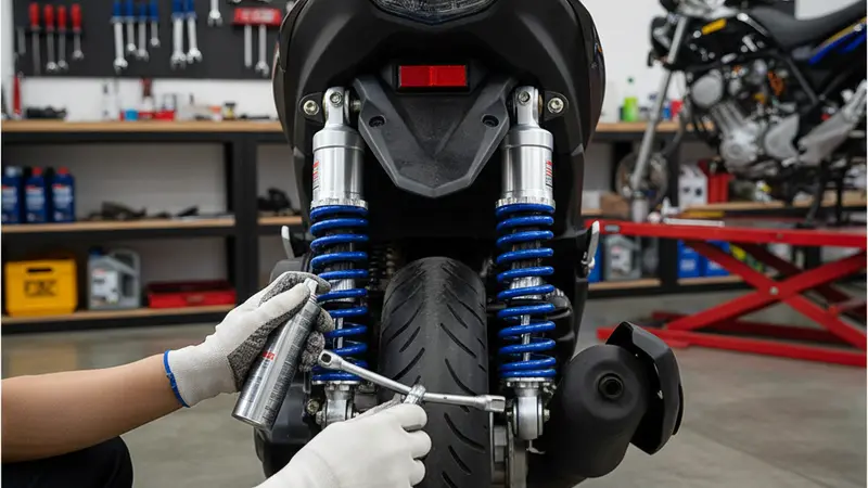 Tips Merawat Shockbreaker Yamaha Aerox Agar Awet dan Performa Tetap Optimal