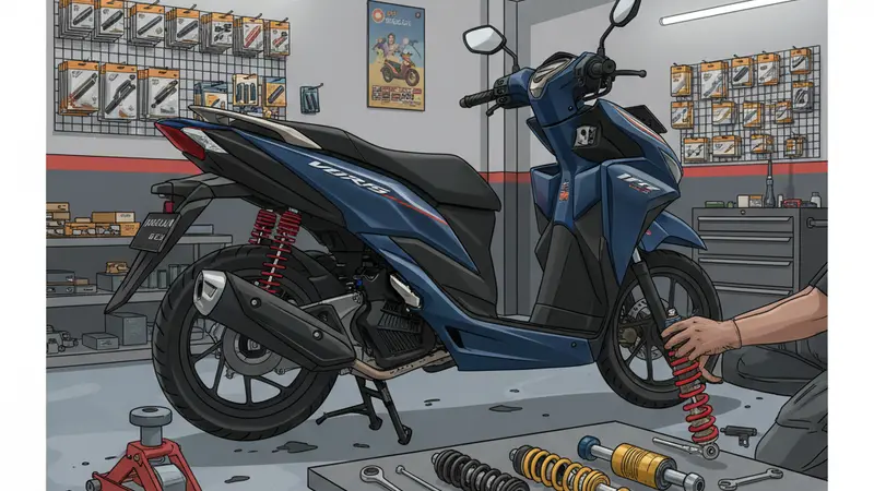 Ganti Shockbreaker Aftermarket Vario 160: Garansi Hilang atau Aman?