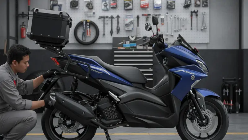Bracket Box Aerox 155: Amankah Mempengaruhi Stabilitas Berkendara?