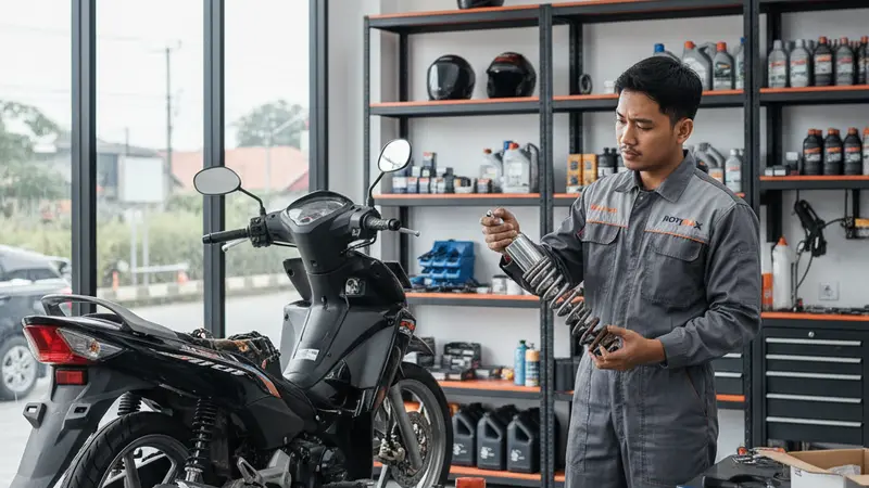 Shockbreaker Karisma Loyo: Bikin Perjalanan Jauh Jadi Cepat Pegal?