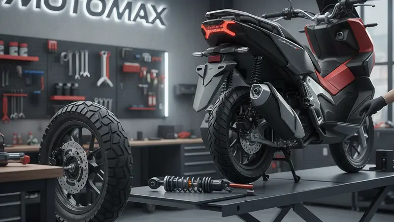 Ukuran Ban Pengaruhi Shockbreaker ADV 150: Ini Dampaknya ke Handling