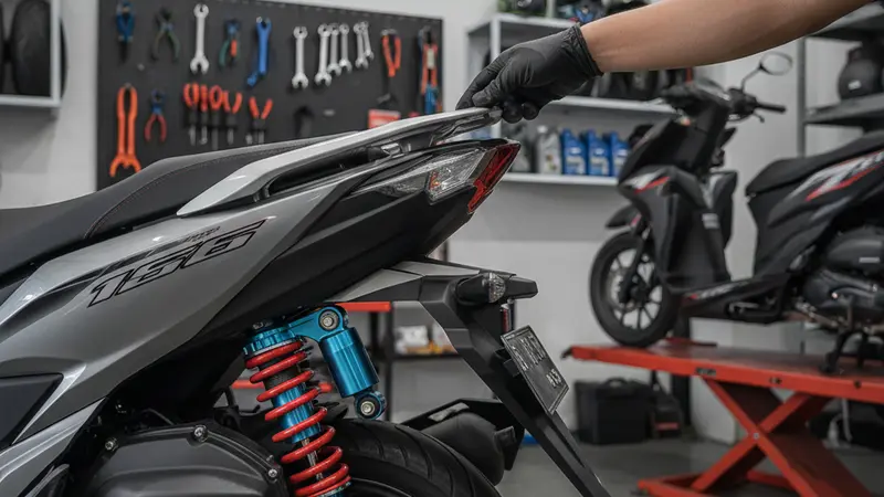 Shockbreaker Vario 160 Terlalu Keras/Empuk: Apa Efeknya ke Handling?