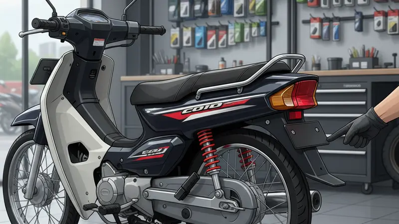 Kenali Tanda Shockbreaker Honda Astrea Grand Harus Segera Diganti