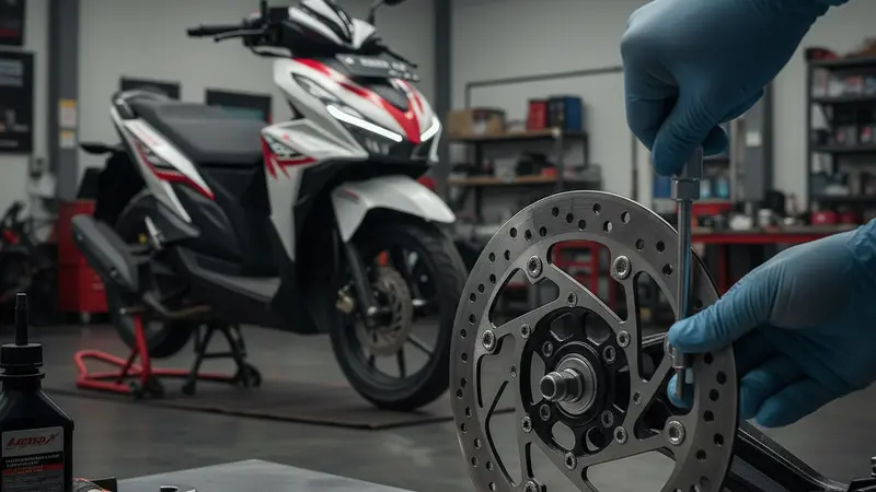 Ganti Piringan Cakram Honda Vario 125: Estetika atau Fungsionalitas?