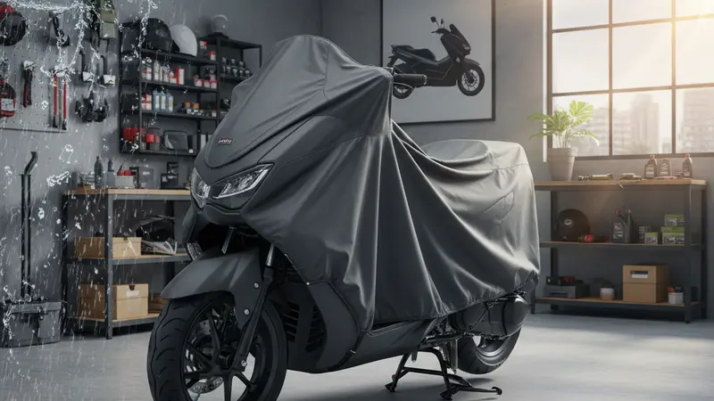 Cover Motor Yamaha NMax: Lindungi dari Panas dan Hujan Ekstrem