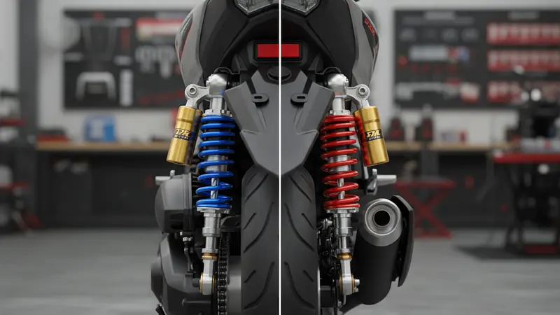 Shockbreaker Aerox Terlalu Pendek atau Panjang: Efeknya ke Handling Motor