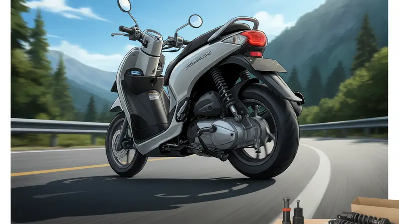 Shockbreaker Scoopy Tidak Seimbang: Bahaya Saat Bermanuver & Menikung