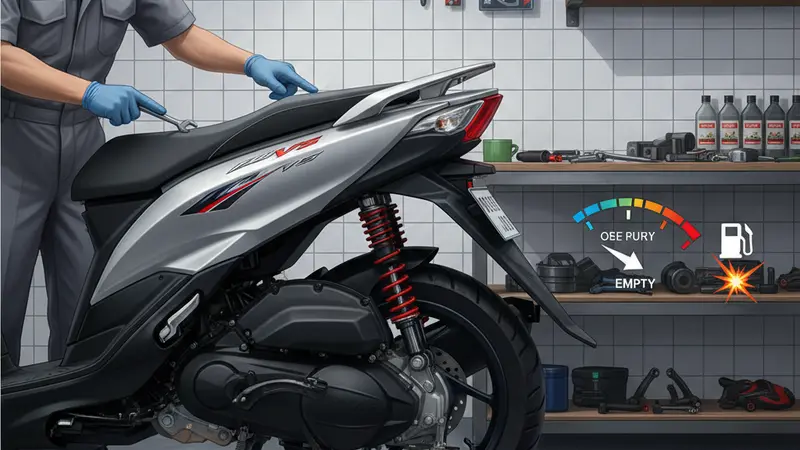 Shockbreaker Yamaha Mio 125 V5 Tidak Pas: Bikin Boros Bensin?