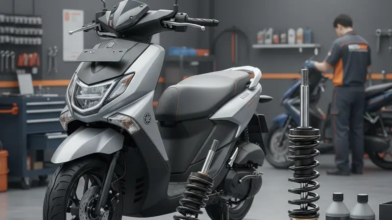 Shockbreaker Yamaha Fazzio Lemah: Pengereman Kurang Pakem, Bahaya Mengintai!