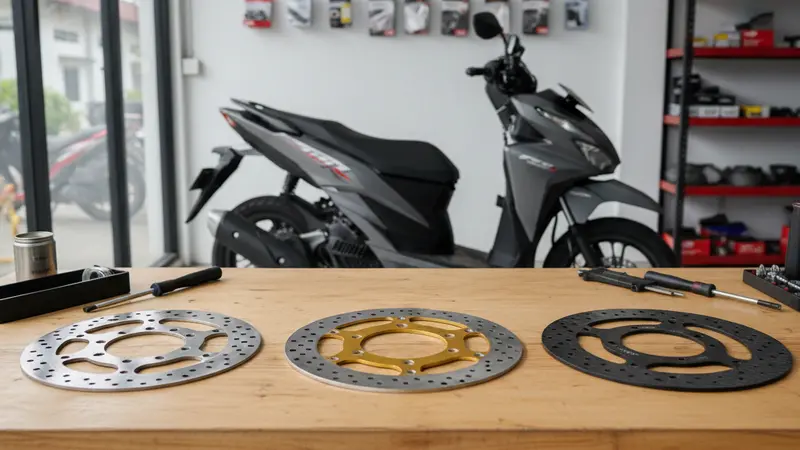 Memilih Material Piringan Cakram Vario 160: Mana yang Terbaik untuk Harian?