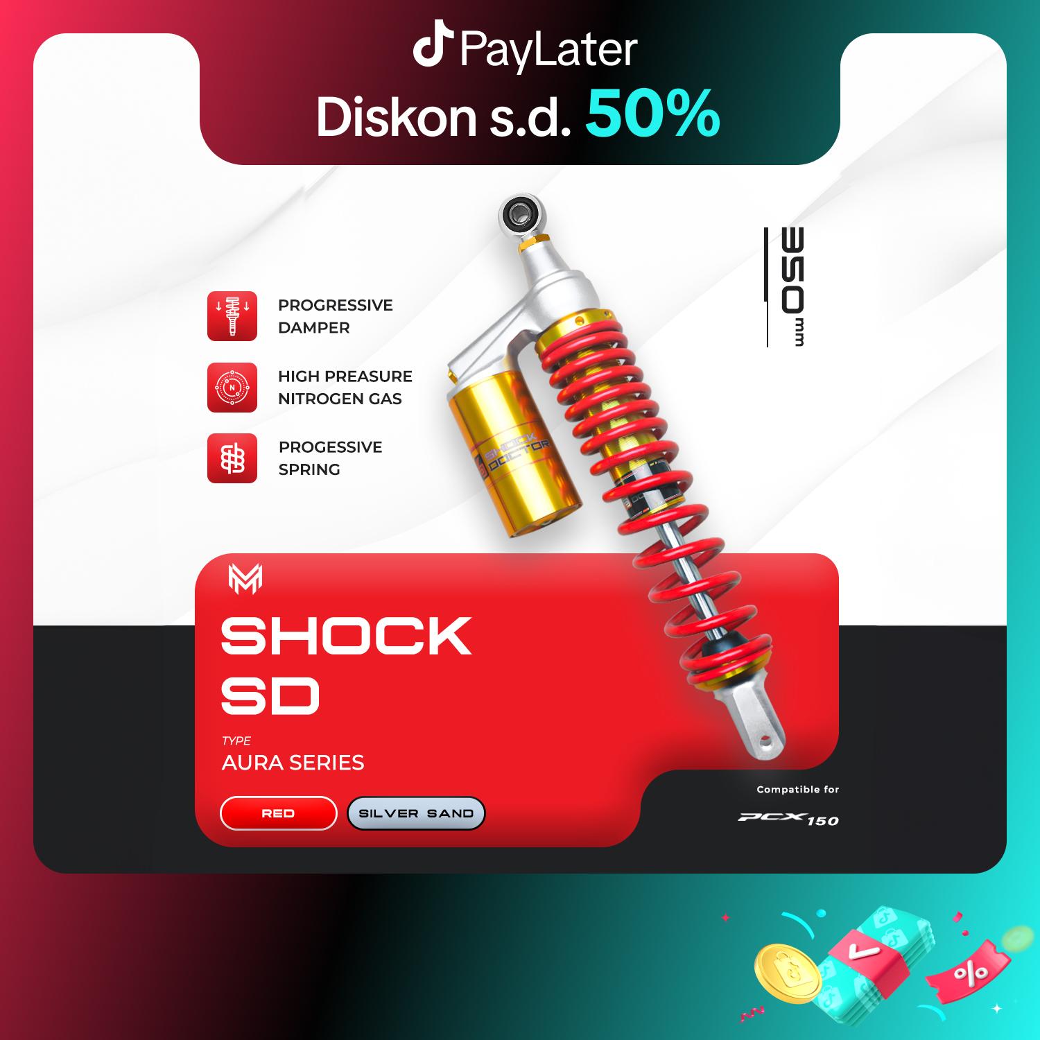 SD Doctor 350mm - PREMIUM SUSPENSION ORIGINAL 100% - Aurora Series: PCX 150