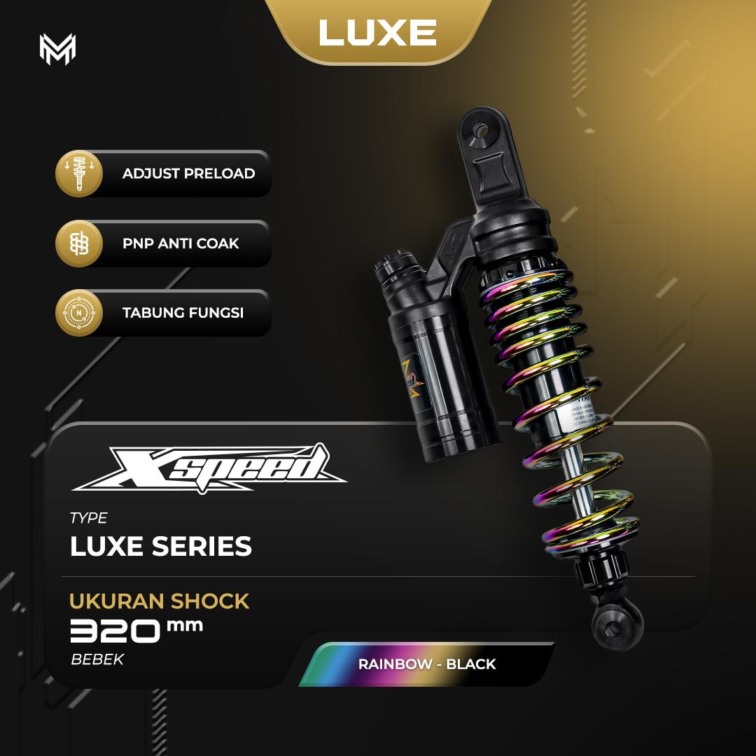 320mm - 340mm, SHOCKBREAKER Type: LUXE SERIES: TIGER,RX KING,MEGA PRO,THUNDER,SUPRA X 125R,KARISMA,Astrea GRAND,VERZA 150,CB150,VERZA,SHOGUN 125R
