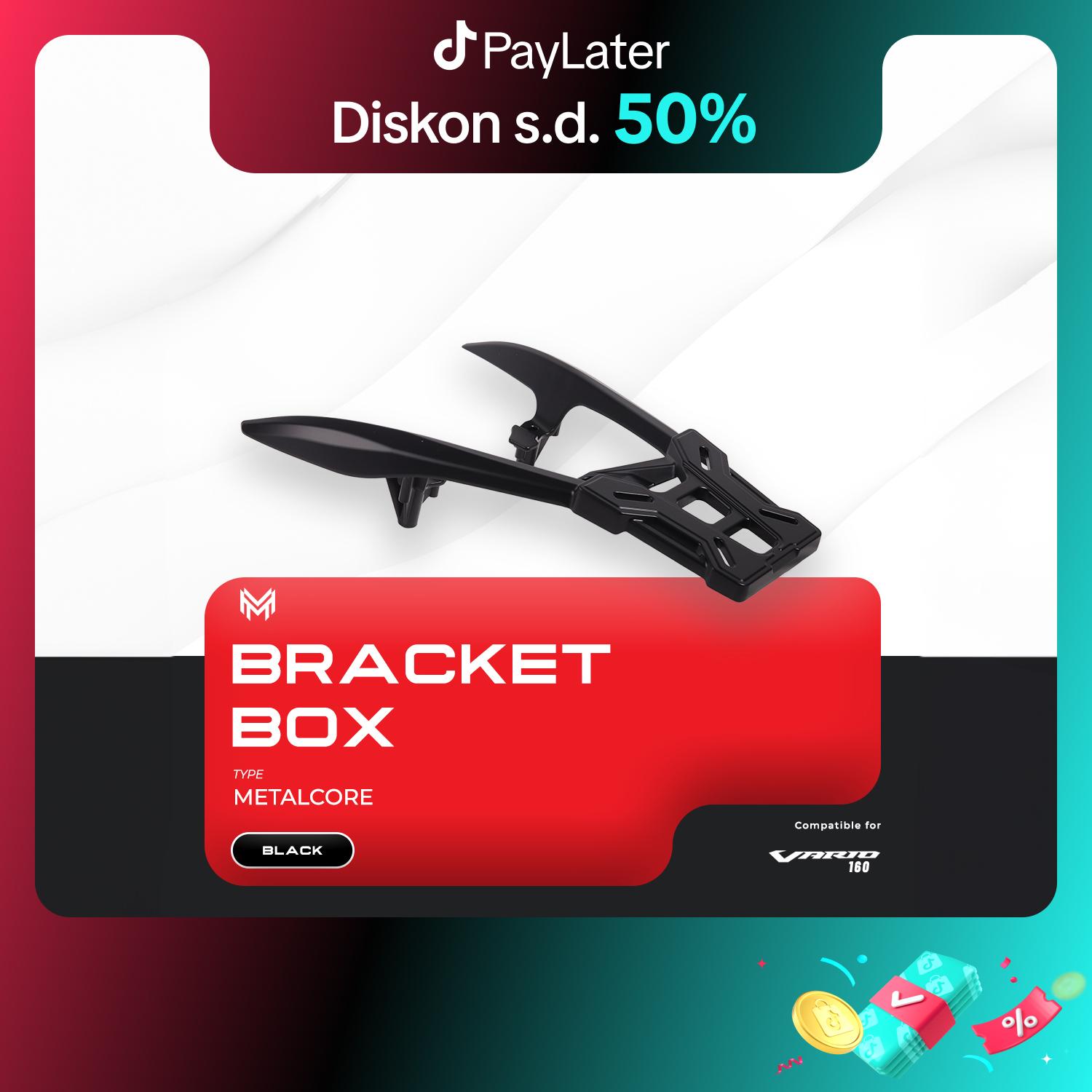 BREKET / BRACKET BOX ON DEMAND HONDA VARIO 160